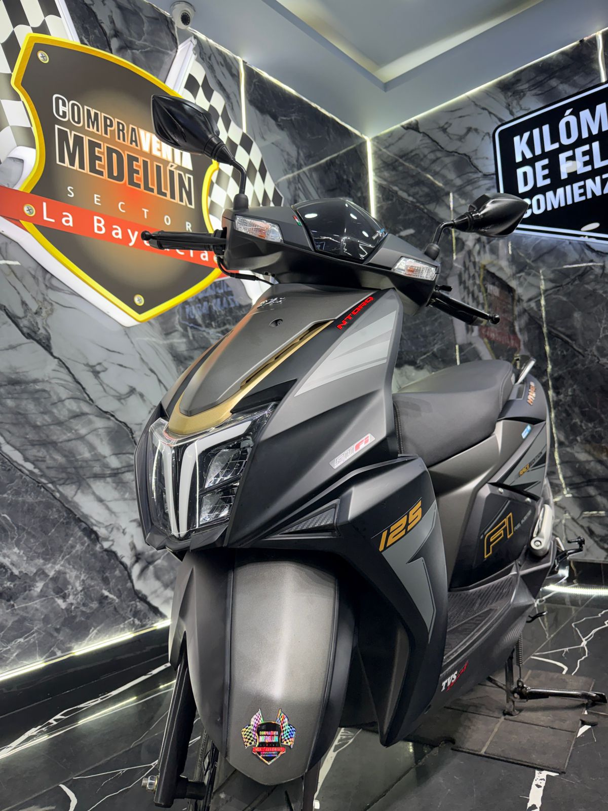 AUTOMATICA TVS NTORQ 125 CONNECT COMO NUEVA - Image 4